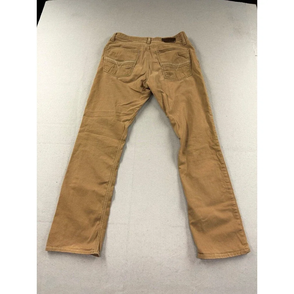 BKE Men’s Jake Straight Leg Pants Brown Khaki 32R Style AGC6607